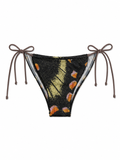 Butterfly Bikini Bottom - Black
