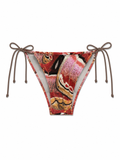 Bikinihose Schmetterling - Rot