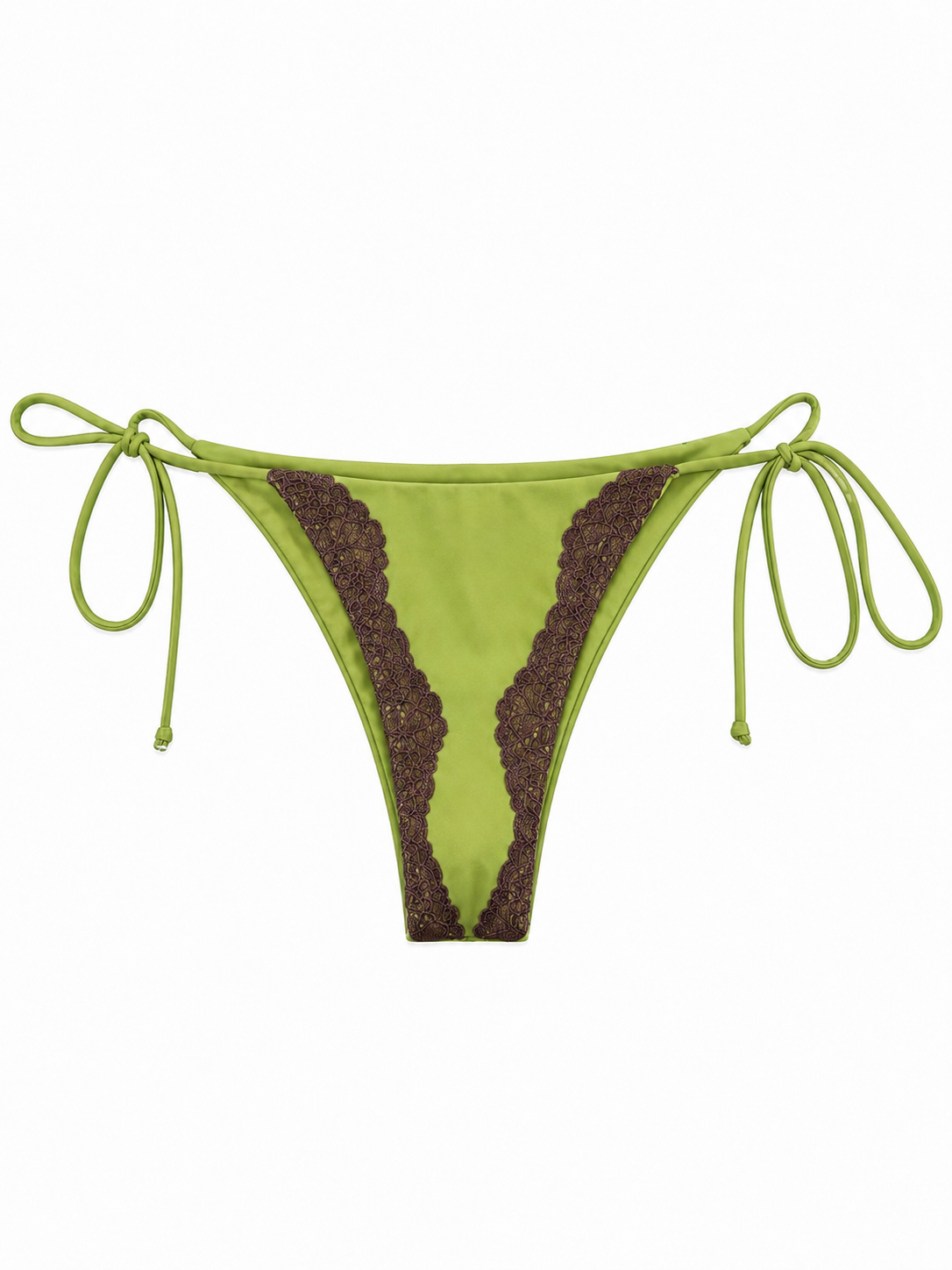 Lace Bikini Bottom - Green