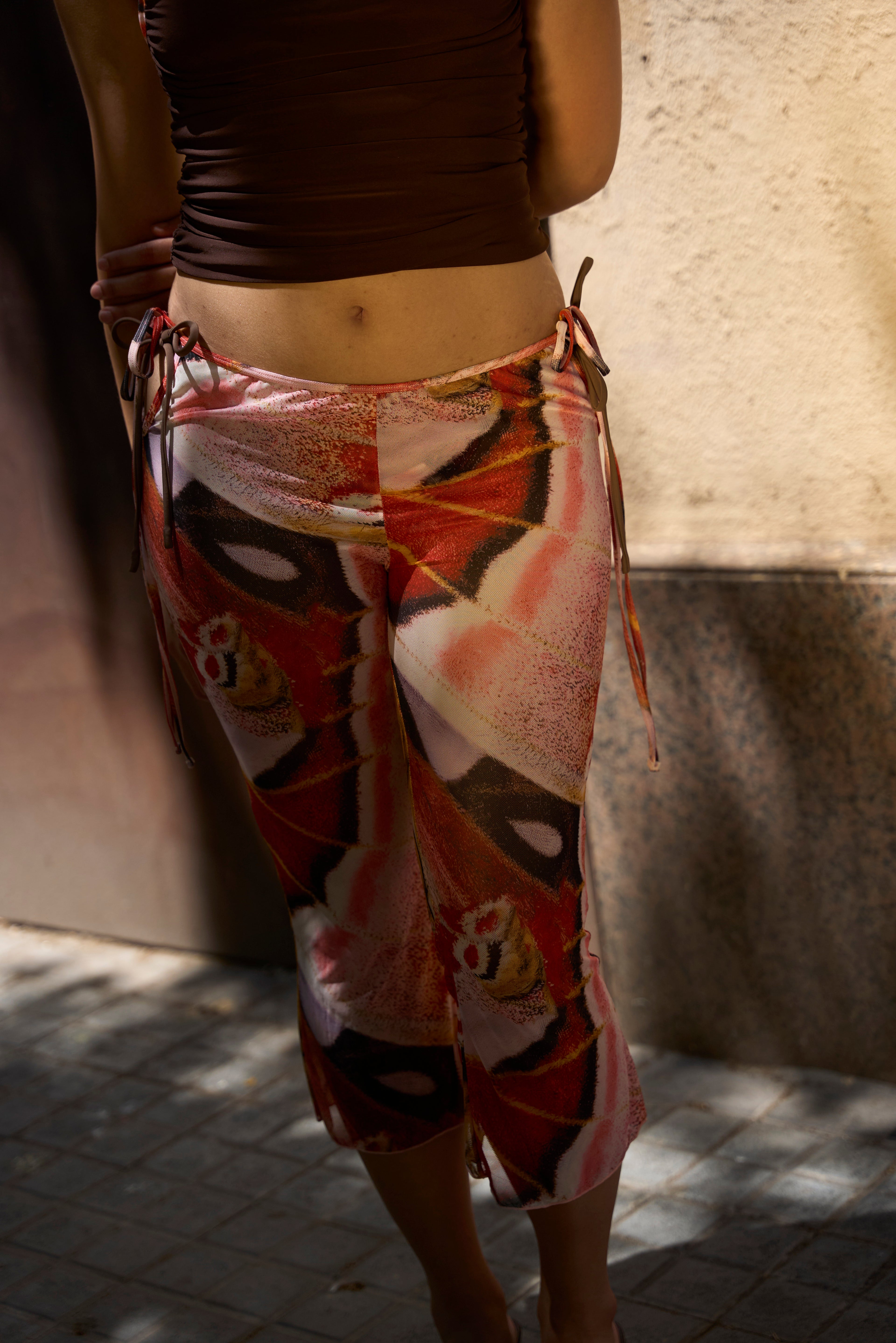 Butterfly Capri - Red
