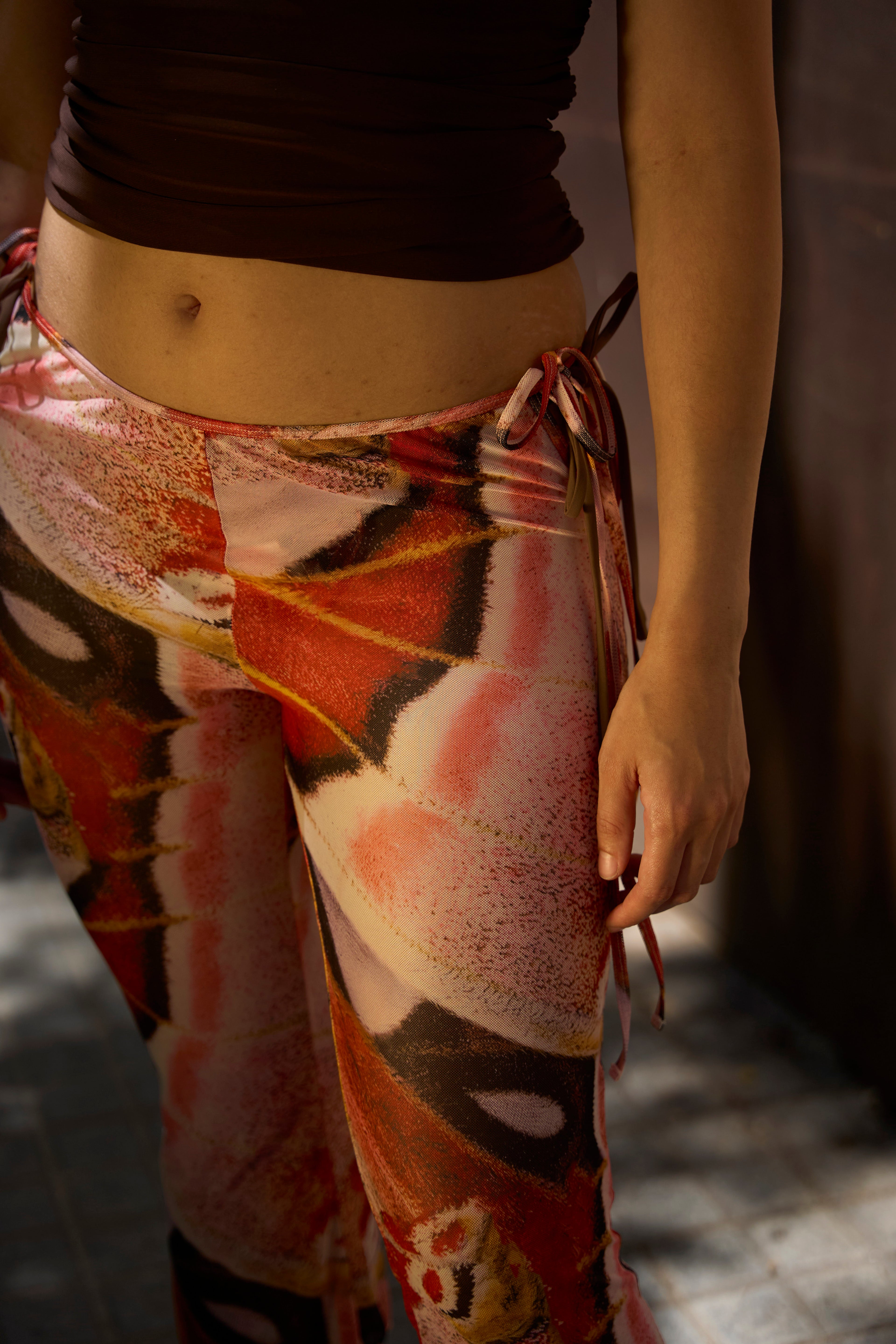 Butterfly Capri - Red