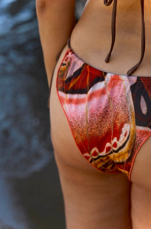 Bikinihose Schmetterling - Rot