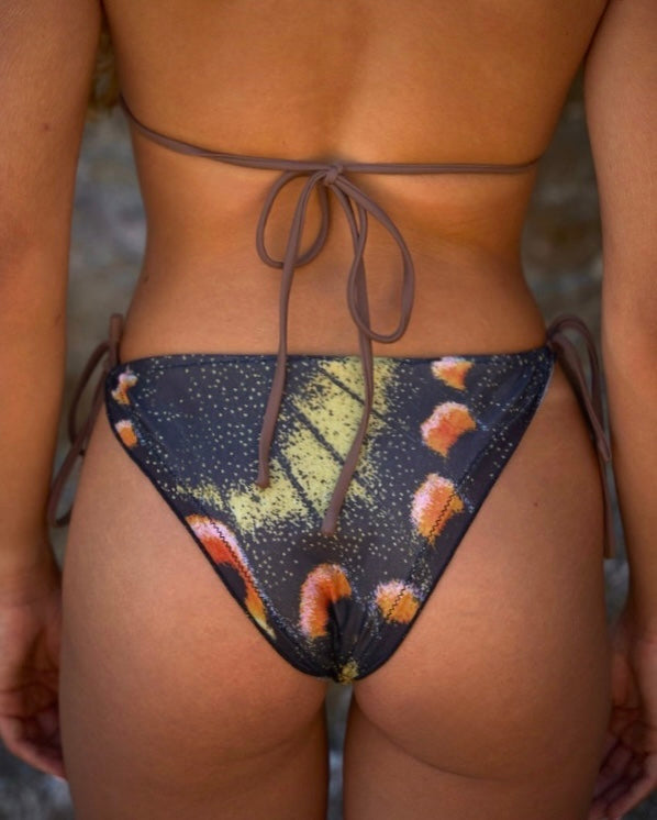 Butterfly Bikini Bottom - Black